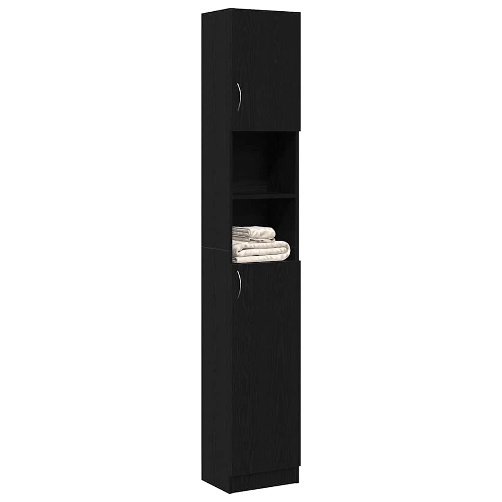 Badkamerkast 32X25,5X190 Cm Spaanplaat Kleurig