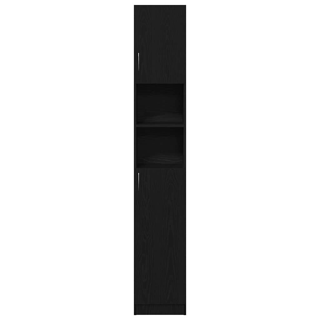 Badkamerkast 32X25,5X190 Cm Spaanplaat Kleurig