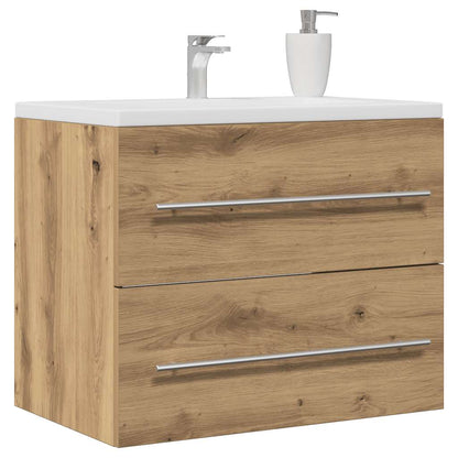 Wastafelkast 60X38,5X48 Cm Spaanplaat Ambachtelijk Eikenkleurig Artisanaal Eikenkleurig