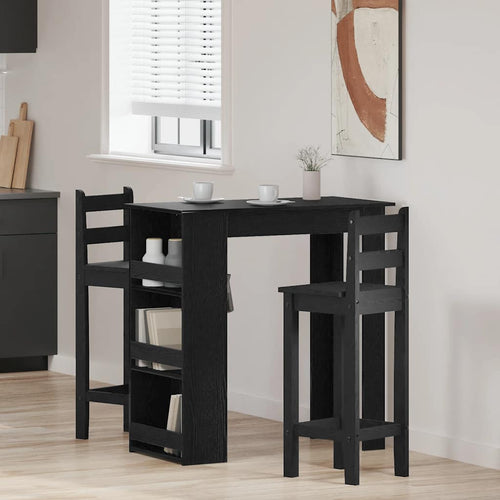Bartafel Met Opbergrek 102X50X103,5 Cm Kleurig