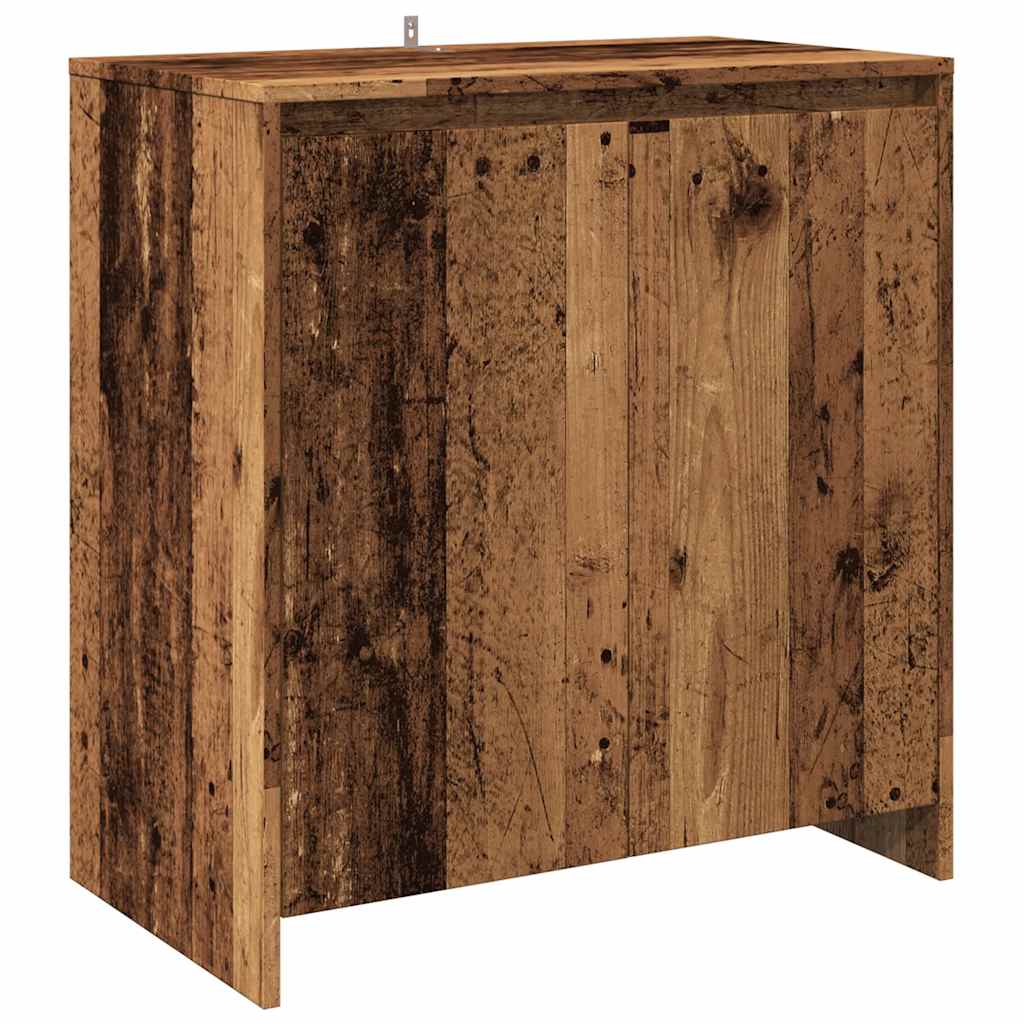 3-Delige Dressoirs Bewerkt Hout Kleurig