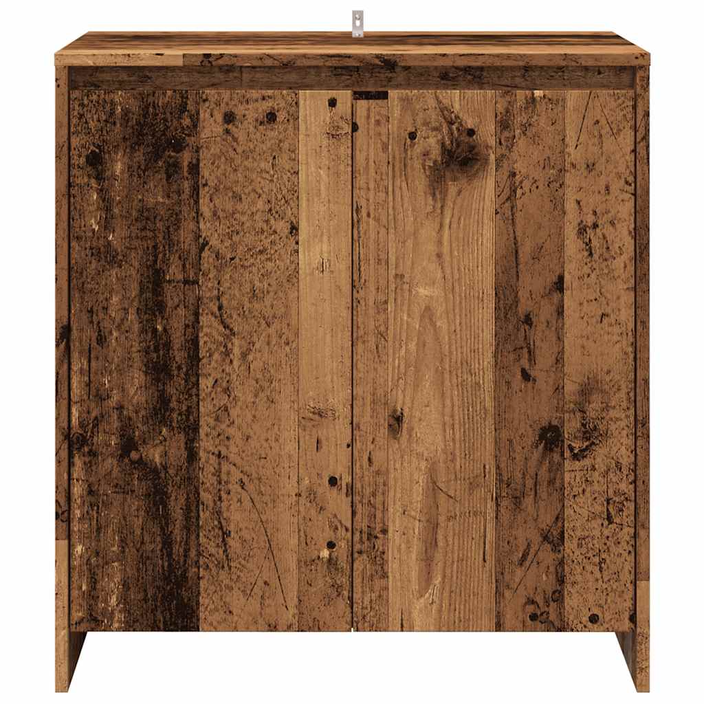 3-Delige Dressoirs Bewerkt Hout Kleurig
