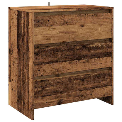 3-Delige Dressoirs Bewerkt Hout Kleurig