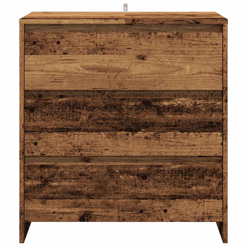 3-Delige Dressoirs Bewerkt Hout Kleurig