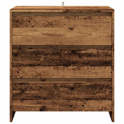 3-Delige Dressoirs Bewerkt Hout Kleurig