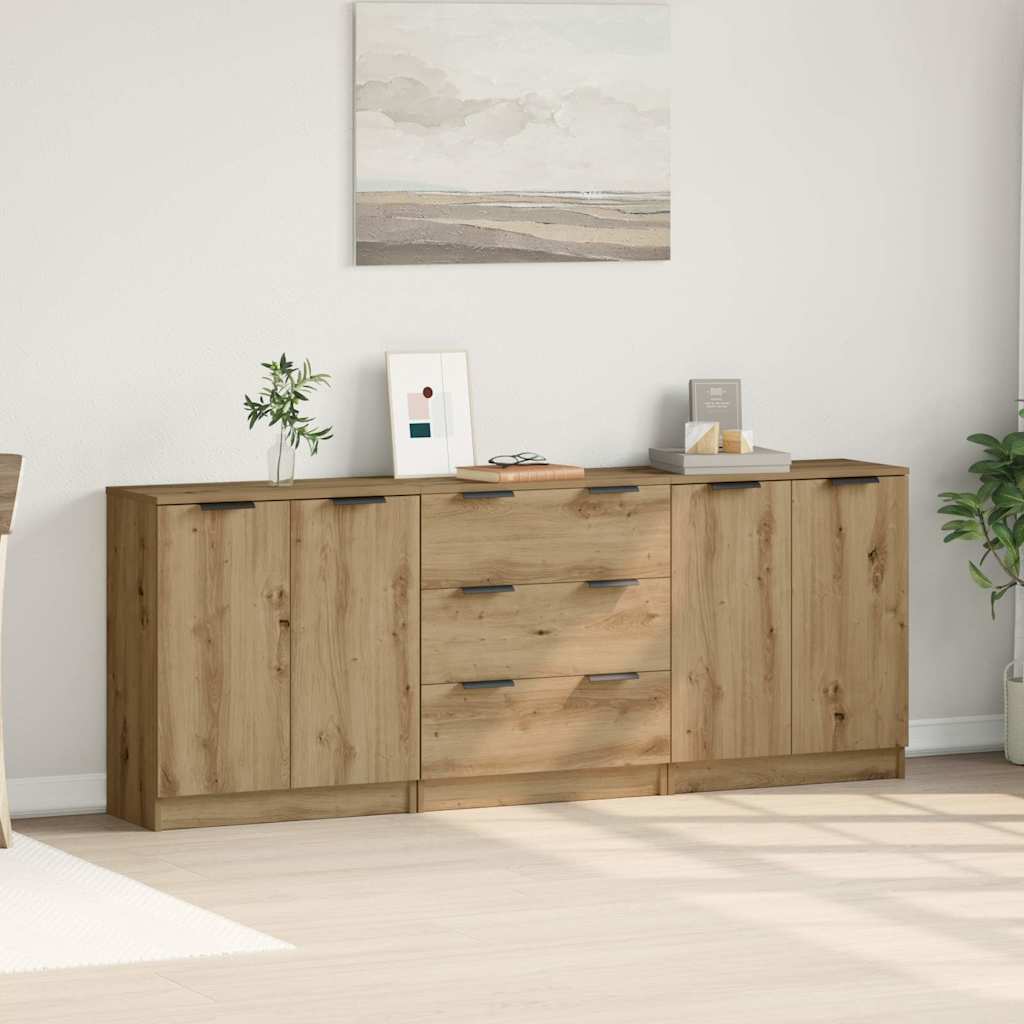 Dressoirs 60X30X70 Cm Bewerkt Hout