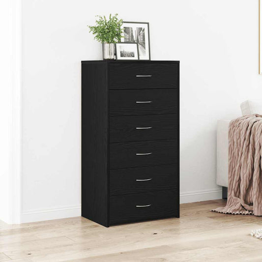 Dressoir Met 6 Lades 50X34X96 Cm Spaanplaat Kleurig