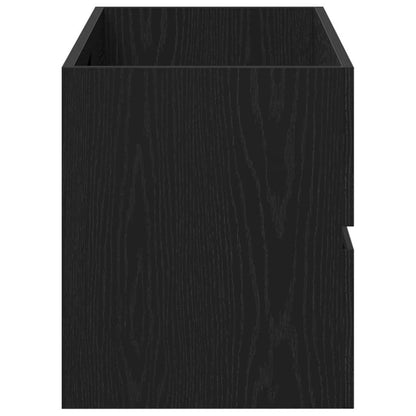 Wastafelkast 100X38,5X45 Cm Spaanplaat Kleurig Zwart Eiken