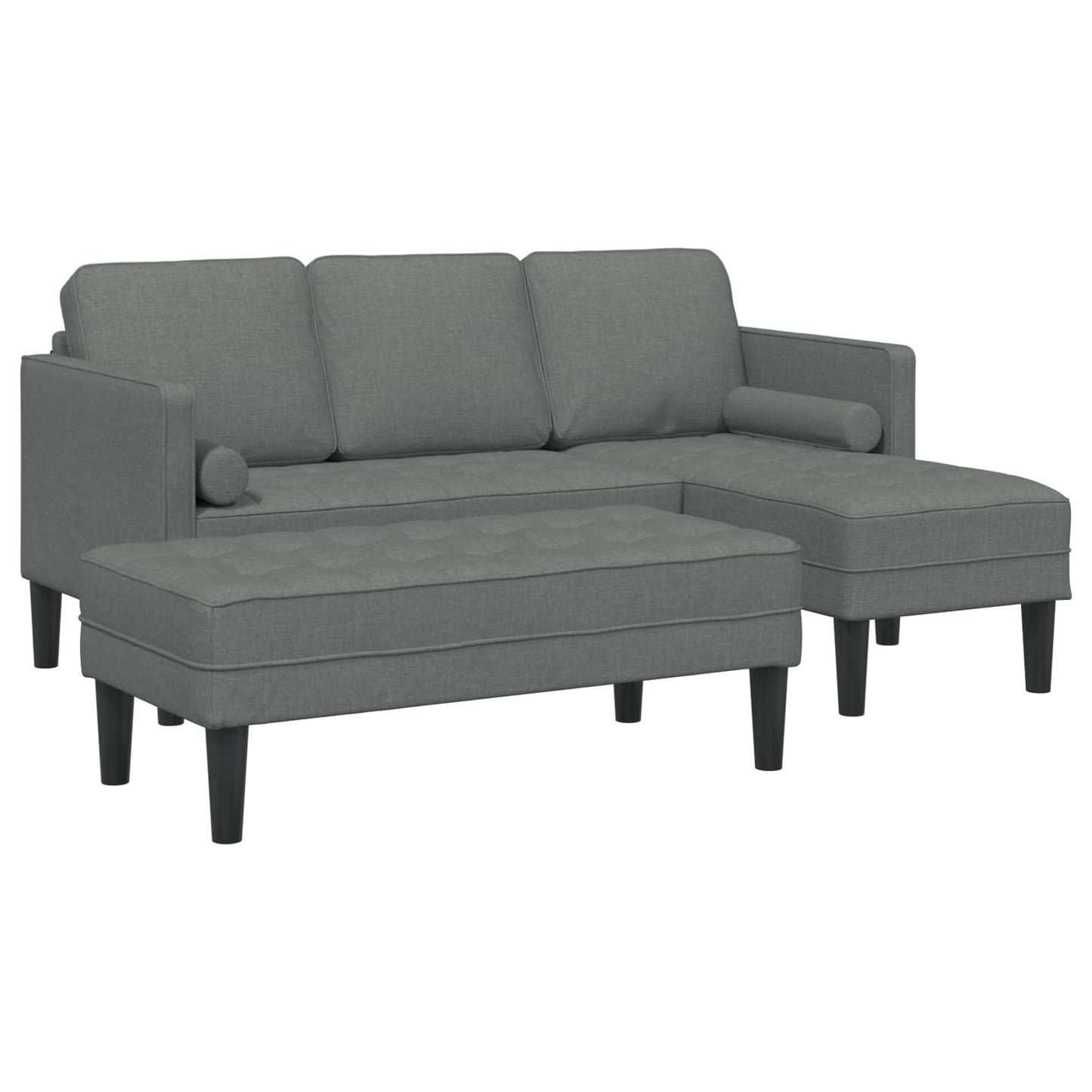 Bankstel Met Kussen 2 Pcs Polyester