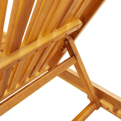 Ligstoelen Massief Acaciahout