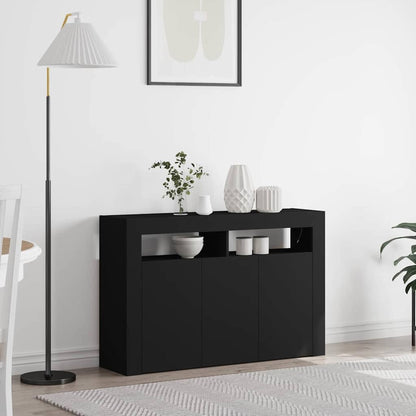 Dressoir 116 X 30 X 75 Cm Bewerkt Hout