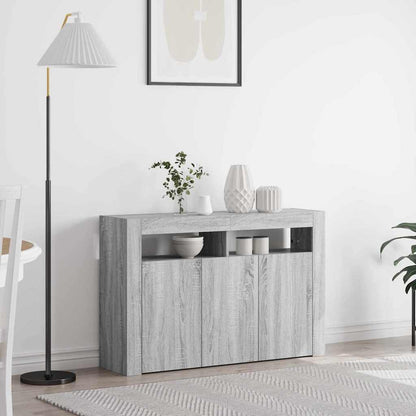 Dressoir 116 X 30 X 75 Cm Bewerkt Hout