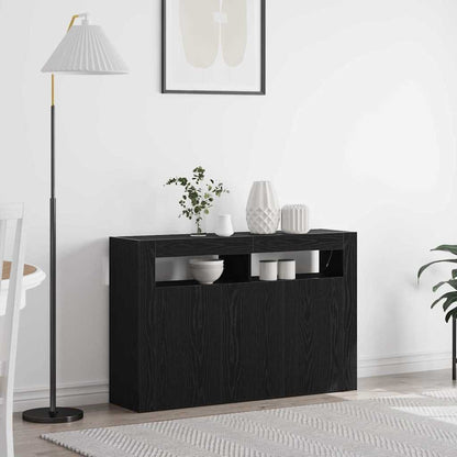 Dressoir 116 X 30 X 75 Cm Bewerkt Hout