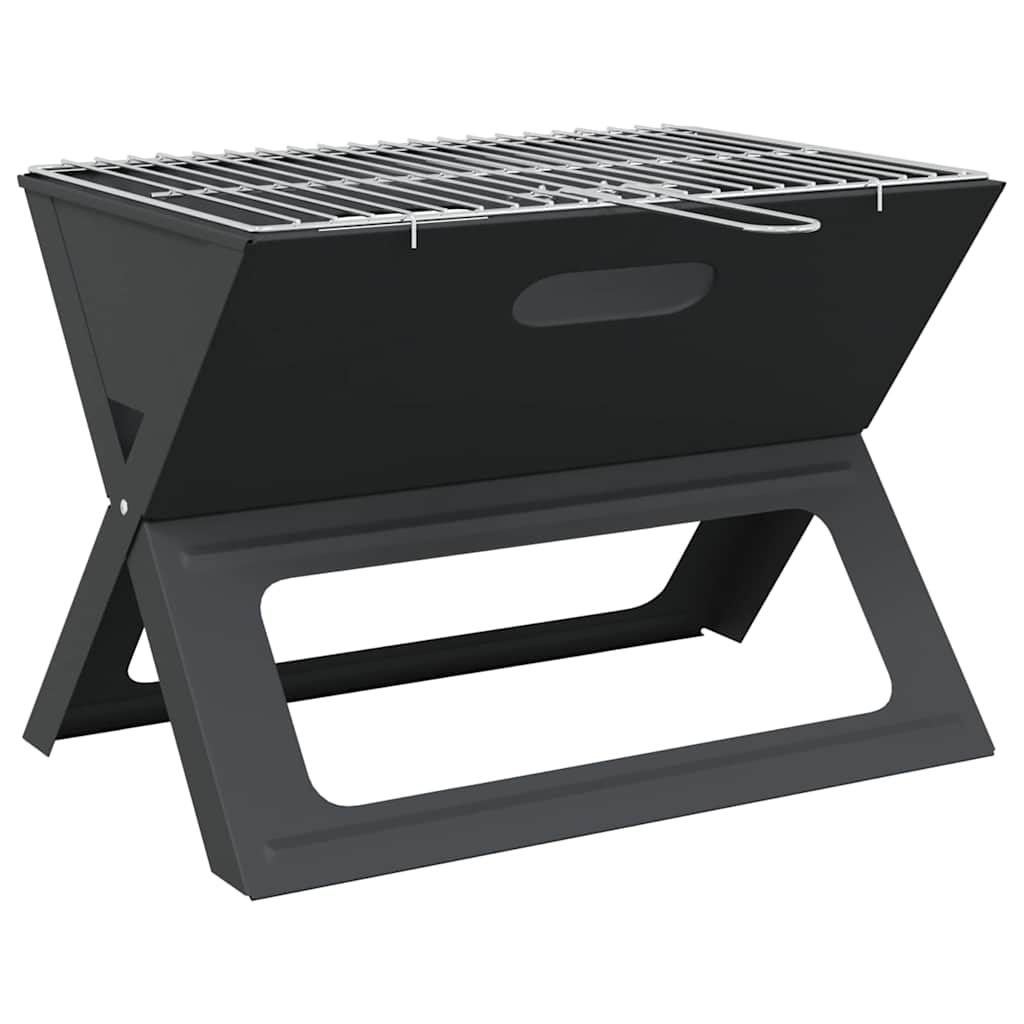 Buitengrill Zwart 46 X 31 X 31 Cm Staal