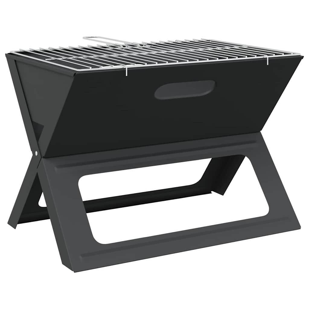 Buitengrill Zwart 46 X 31 X 31 Cm Staal