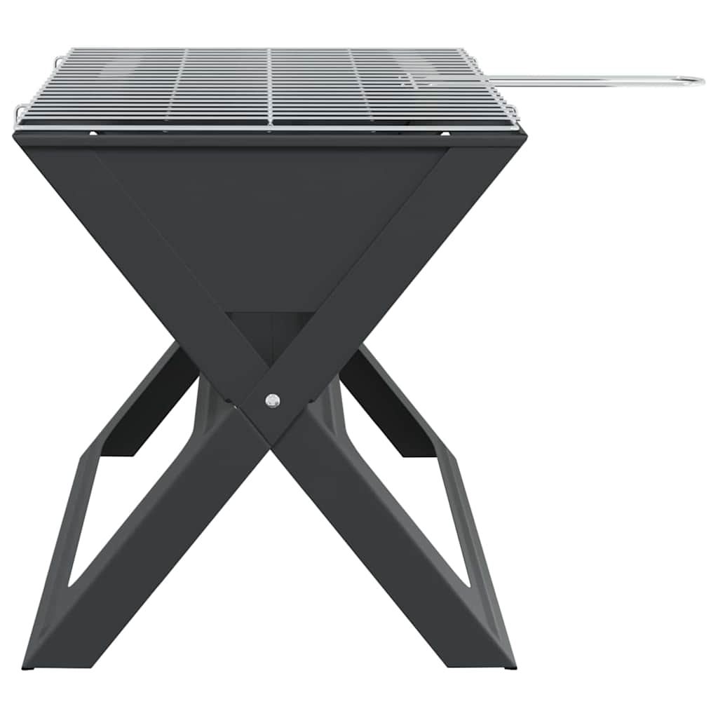 Buitengrill Zwart 46 X 31 X 31 Cm Staal