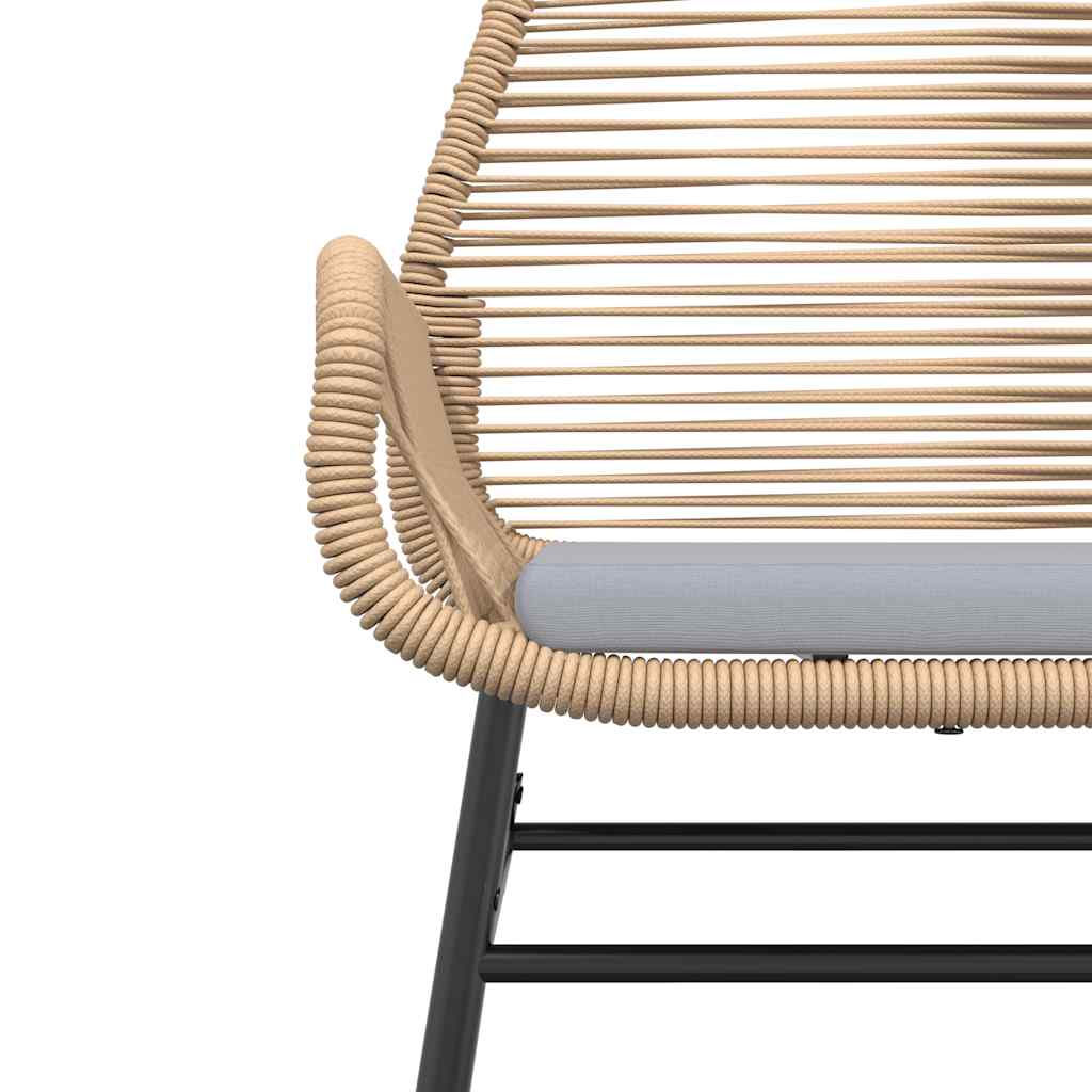 5-Delige Tuinset Met Kussens Poly Rattan Glas