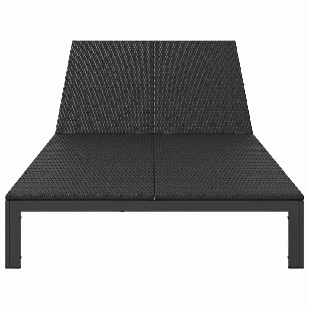Ligstoel Poly Rattan