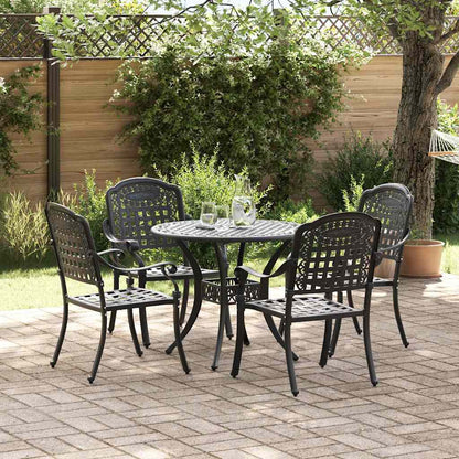 Tuin Eettafel Set 7 Pcs Aluminium