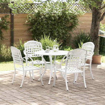 Tuin Eettafel Set 7 Pcs Aluminium