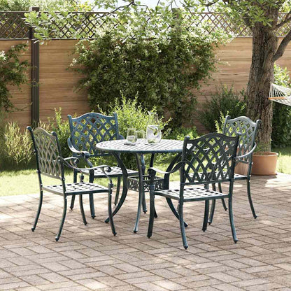 Tuin Eettafel Set 7 Pcs Aluminium