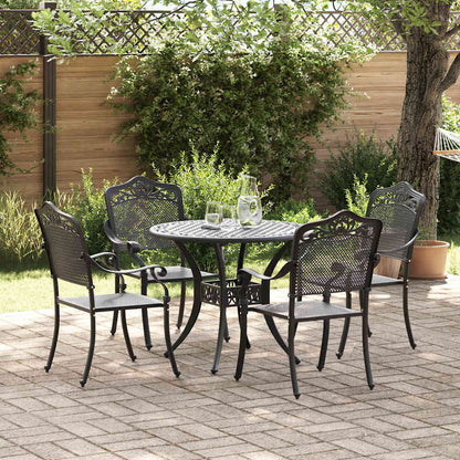 Tuin Eettafel Set 7 Pcs Aluminium