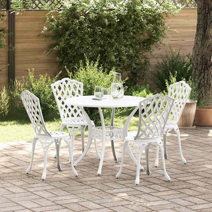 Tuin Eettafel Set 7 Pcs Aluminium