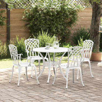 Tuin Eettafel Set 7 Pcs Aluminium