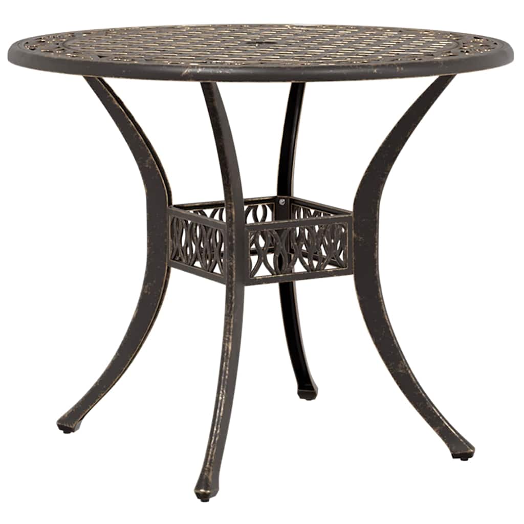 Tuin Eettafel Set 7 Pcs Aluminium