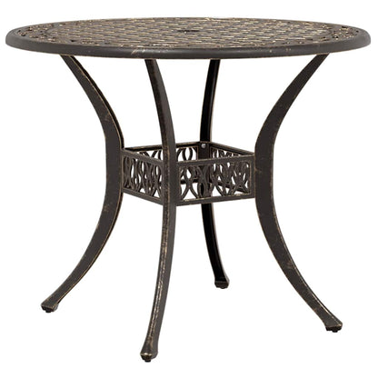 Tuin Eettafel Set 7 Pcs Aluminium