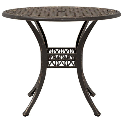 Tuin Eettafel Set 7 Pcs Aluminium