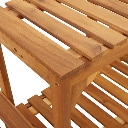 Hot Tub Omgeving Bruin 230 X 230 Cm Massief Acacia Hout