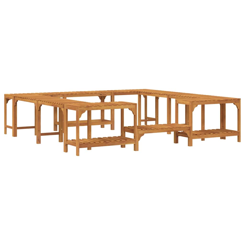 Hot Tub Omgeving Bruin 230 X 230 Cm Massief Acacia Hout