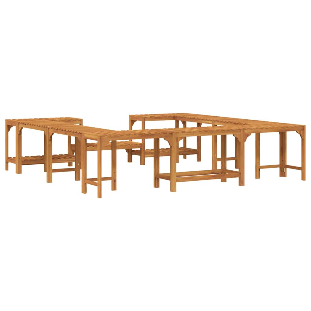 Hot Tub Omgeving Bruin 230 X 230 Cm Massief Acacia Hout