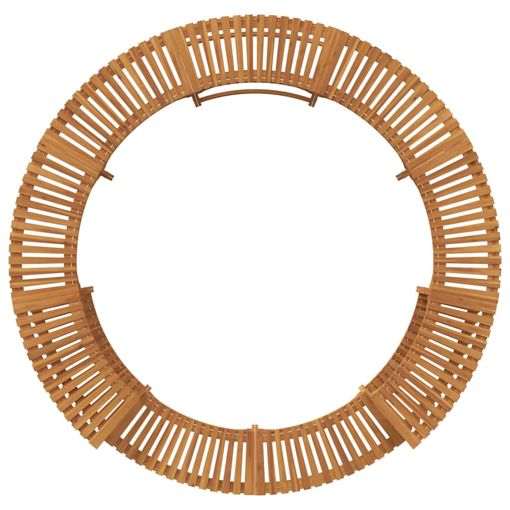 Hot Tub Omgeving Bruin Massief Acacia Hout