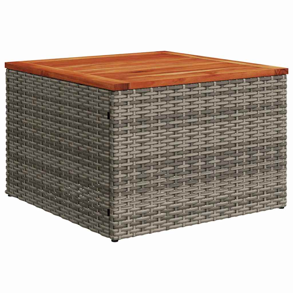 Tuinbank Set Met Kussen 6 Pcs Poly Rattan