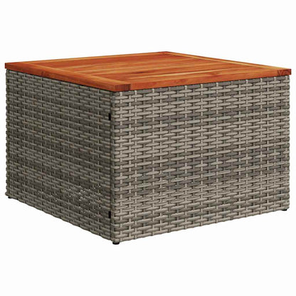 Tuinbank Set Met Kussen 6 Pcs Poly Rattan