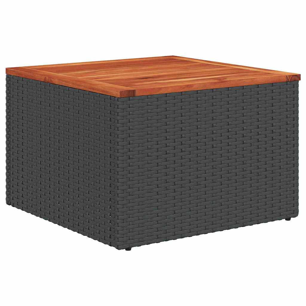 Tuinbank Set Met Kussen 8 Pcs Poly Rattan