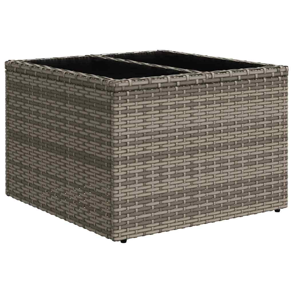 Tuinbank Set Met Kussen Met Opslag 8 Pcs Poly Rattan
