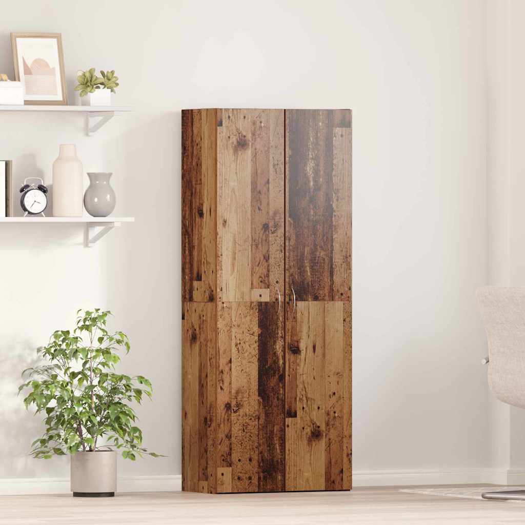 Kantoorkast Bewerkt Hout