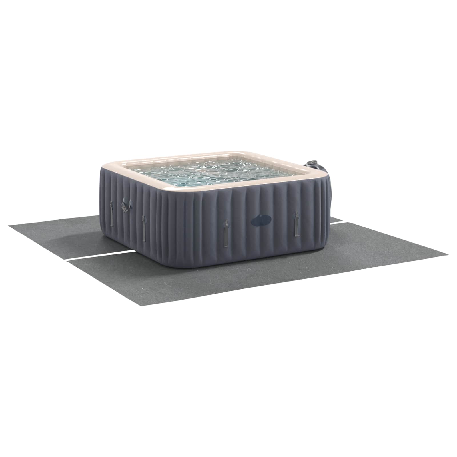 Vijvergrondzeil 274 X 274 X 0,1 Cm Niet-Geweven Stof