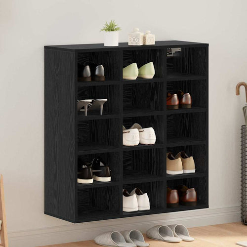 Schoenenkast Bewerkt Hout