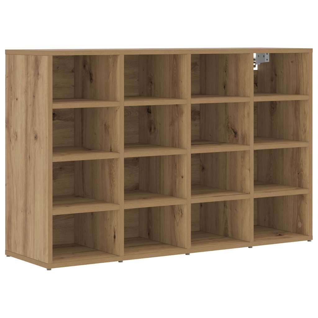 Schoenenkast Artisan Eiken Bewerkt Hout