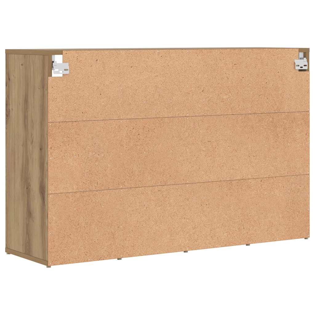 Schoenenkast Artisan Eiken Bewerkt Hout