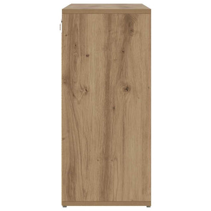 Schoenenkast Artisan Eiken Bewerkt Hout
