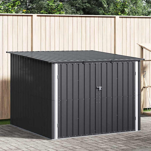 Fietsschuurtje 3 Pcs 216 X 207 X 158 Cm Metaal