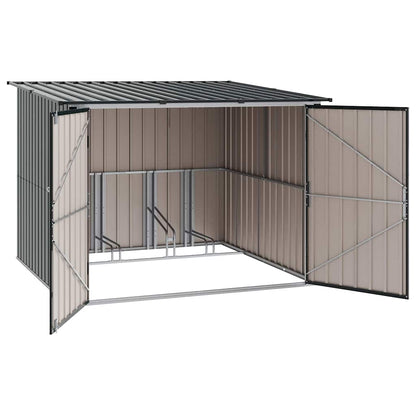 Fietsschuurtje 3 Pcs 216 X 207 X 158 Cm Metaal