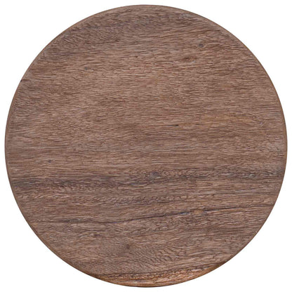 Kruk Naturel 30 X 30 X 45 Cm Massief Teakhout