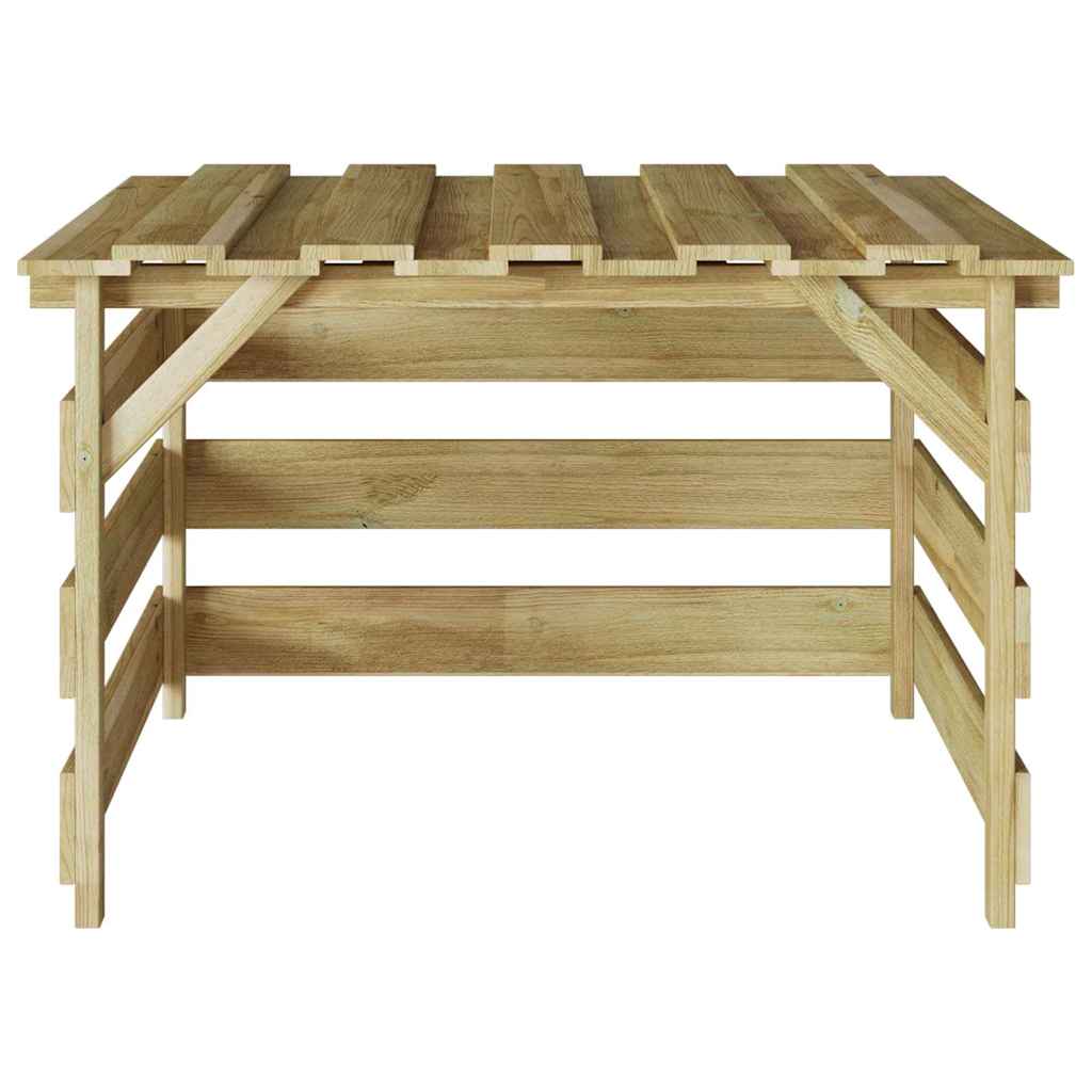 Grasmaaier Garage Bruin 84 X 80 X 56 Cm Impregneerd Grenenhout