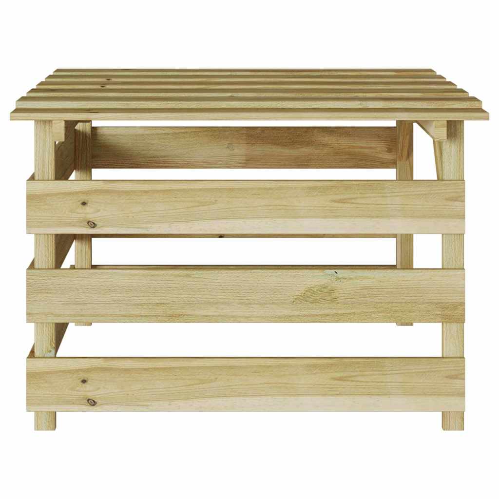 Grasmaaier Garage Bruin 84 X 80 X 56 Cm Impregneerd Grenenhout